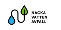 Nacka vatten och avfall logga